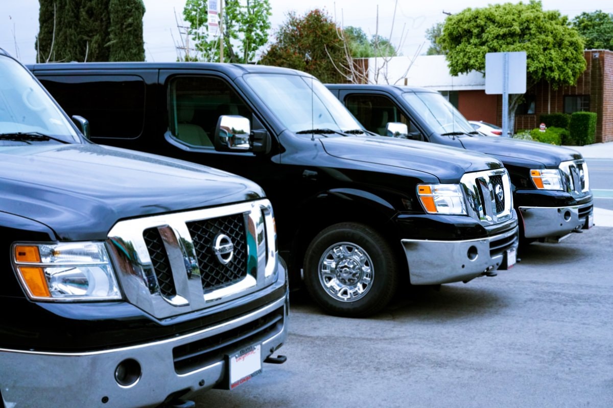 NV 3500 passenger vans